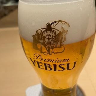 エビスビールグラス(ヱビスバー 札幌アピア店 (YEBISU BAR Sapporo Apia))
