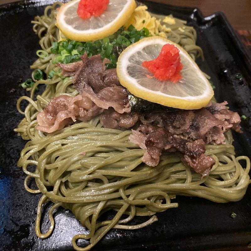 下関川棚温泉瓦そば(やまぐち料理と地酒 福の花 湯田本店)