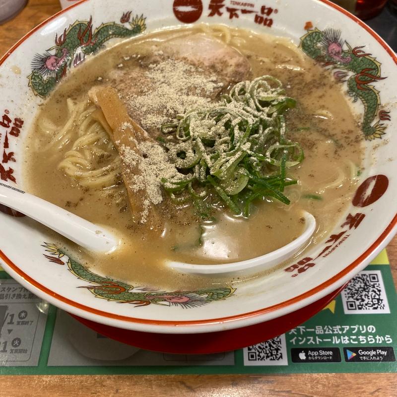 こってりラーメン(天下一品 五反田店)