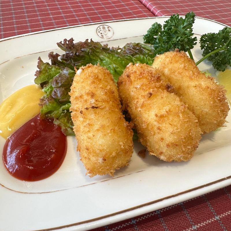 カニクリームコロッケセット(洋食キムラ・キュービックプラザ新横浜店)