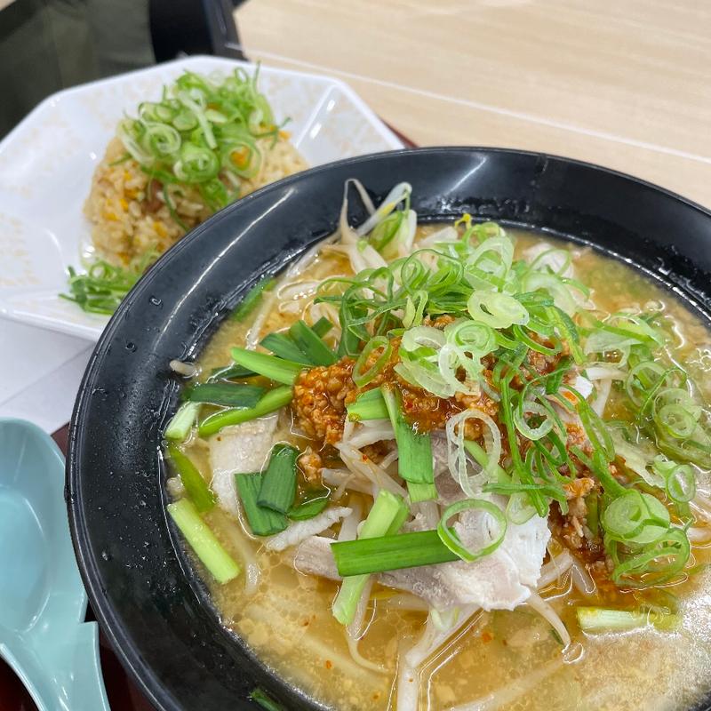 養老スタミナラーメン炒飯セット(養老サービスエリア（上り線）フードコート )