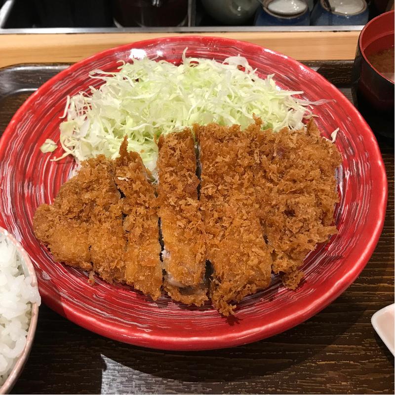 特ロースかつ定食(とんかつまるや極 otemachi one店)