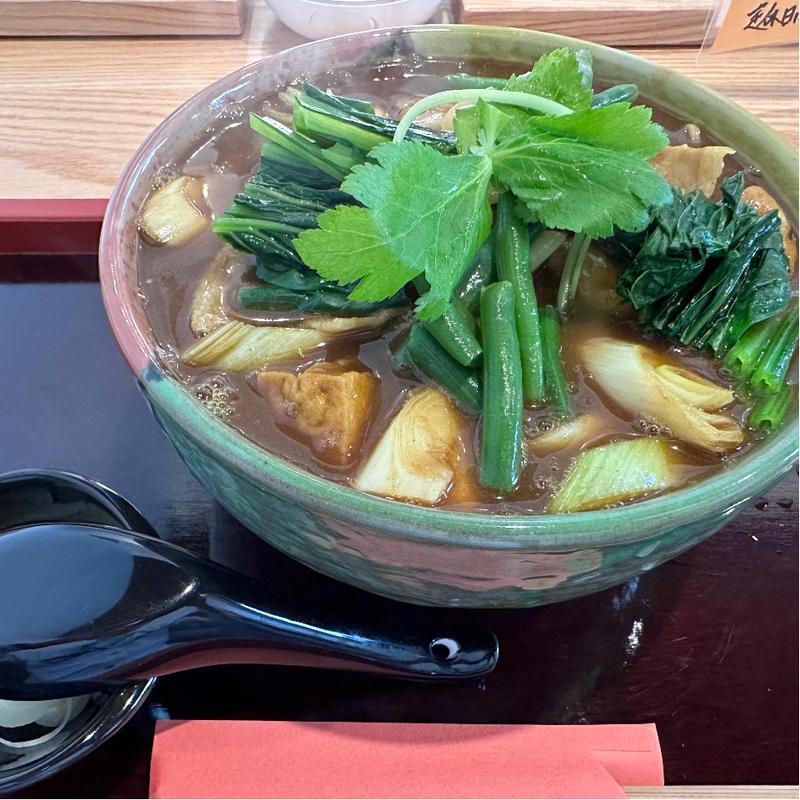 ブタカレー南蛮そば(あさひや)