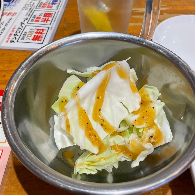 お通し(骨付鳥、からあげ、ハイボール がブリチキン。錦通店)