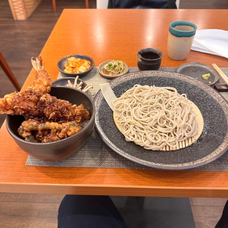 せいろ蕎麦ミニ天丼(幌加内 蕎麦)(桐生庵)
