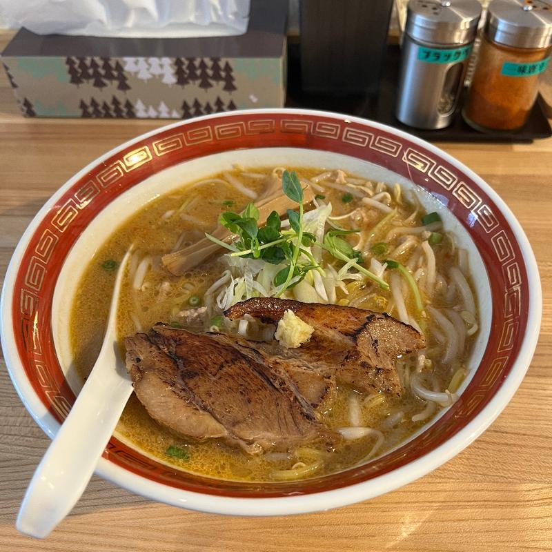 味噌ラーメン(麺やHIRAMEKI)