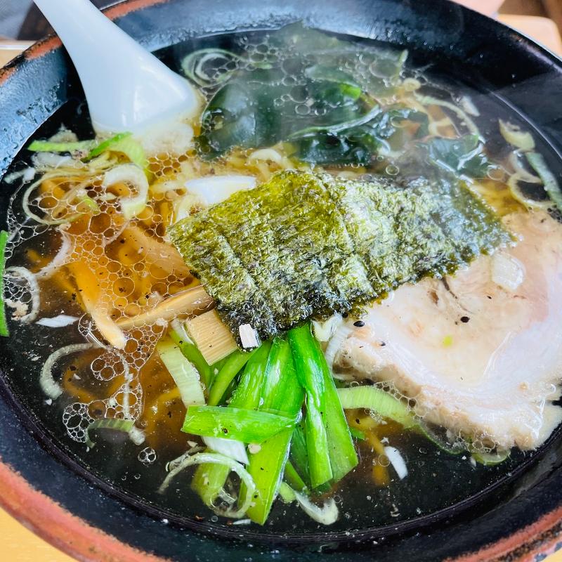 醤油ラーメン(手もみらーめん十八番 羽生店)