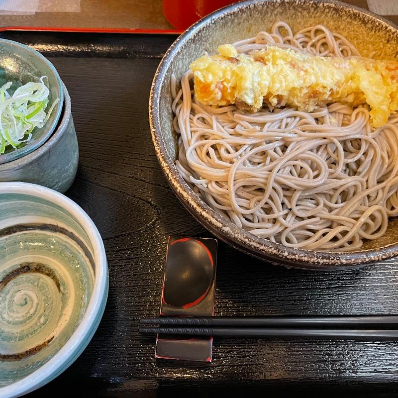 ちくわ天蕎麦(十割そば ひまわりの種 )