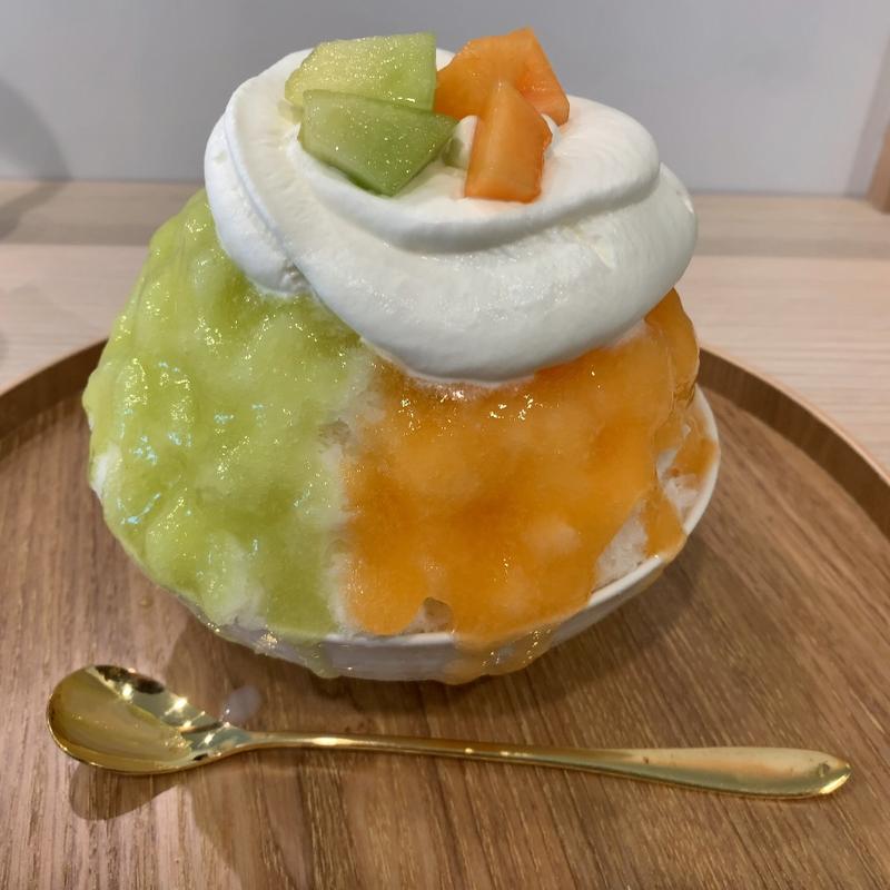 私のメロン(私のかき氷。)