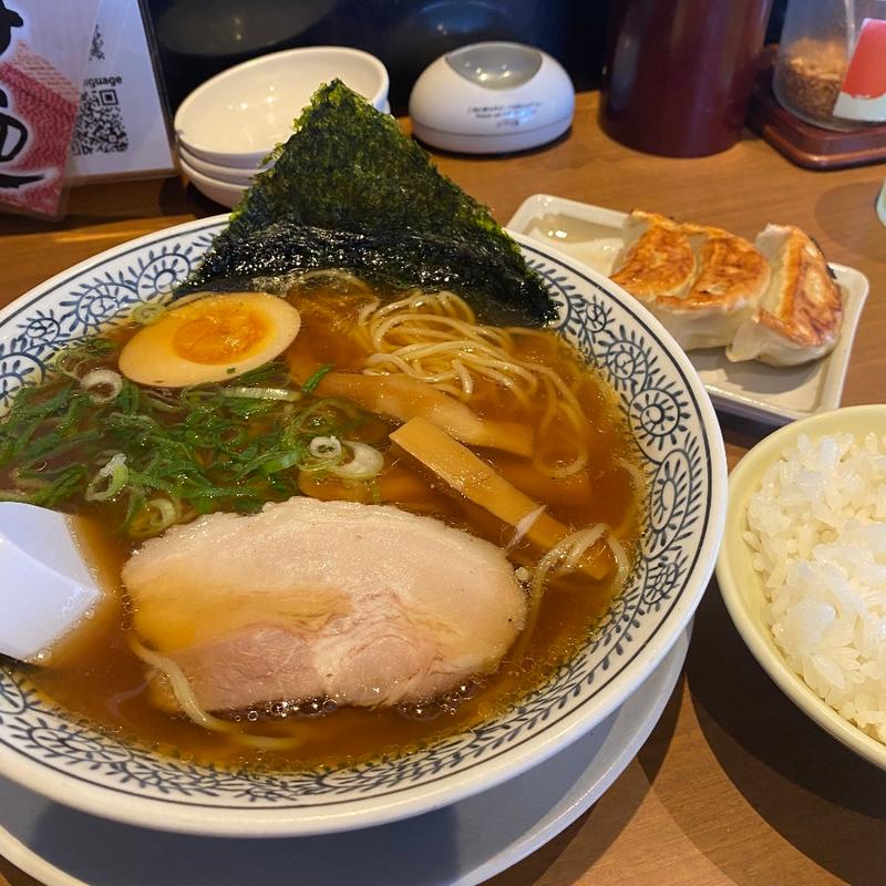 熟成醤油ラーメン(丸源ラーメン 市民病院前店 )