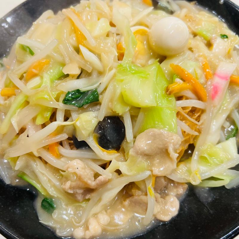 揚げそば(餃子の王将 花見川店)