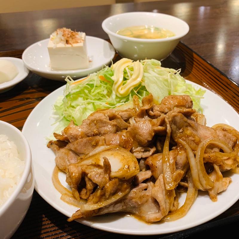 豚肉生姜焼き(中華銘菜 餃子菜館 （【旧店名】中華銘菜 さいかん）)