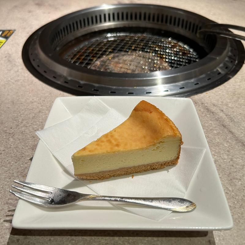 特製濃厚チーズケーキ(焼肉桜苑)