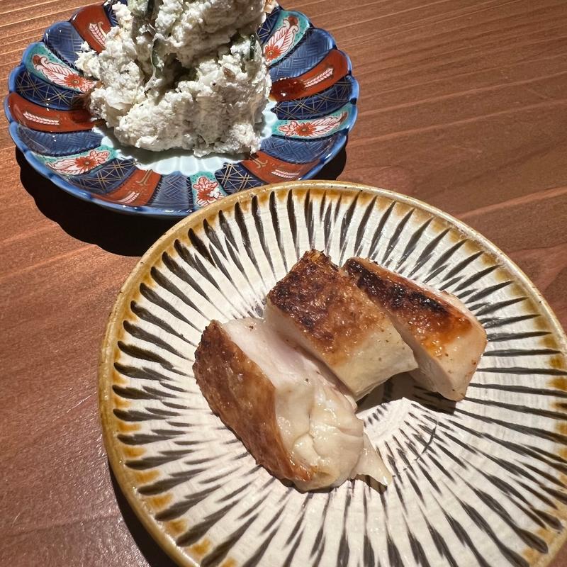 燻製蝦夷鹿のおからサラダ　胸肉(焼とりダービー)