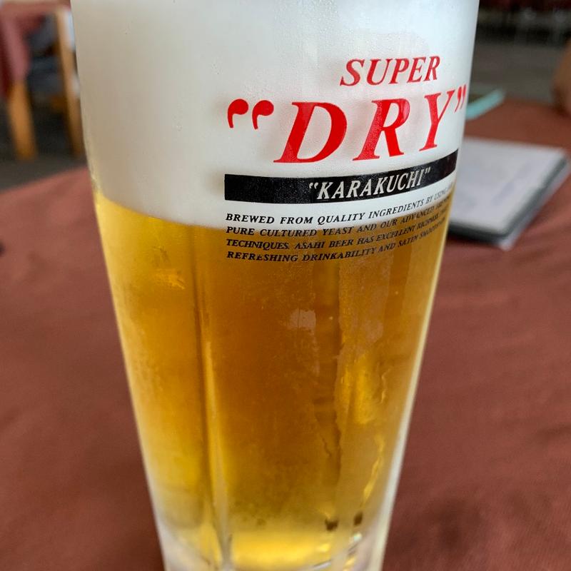 生ビール　アサヒ(小川カントリークラブ レストラン)