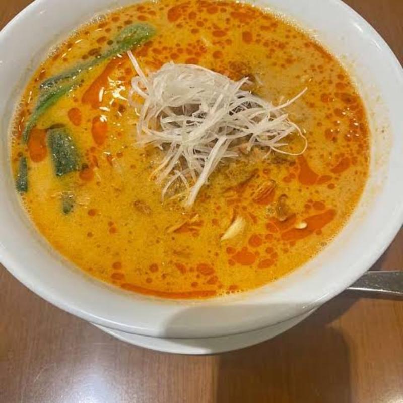坦々麺(中国新橋亭 新館)