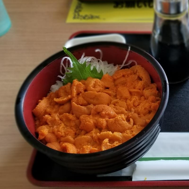 赤ばふんうに丼(限定15食)(お食事処　みさき)