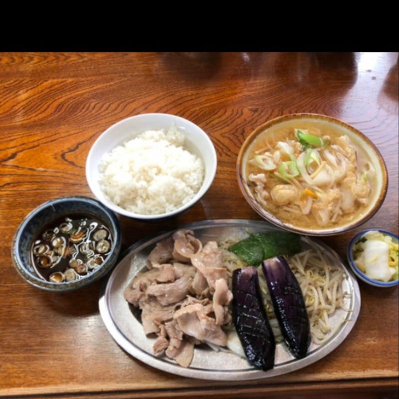 和風オイル焼肉定食(舞木ドライブイン )