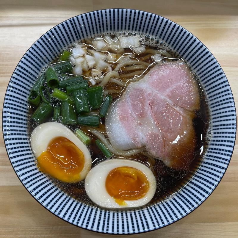 味玉煮干しらーめん(麺匠 いけだ)