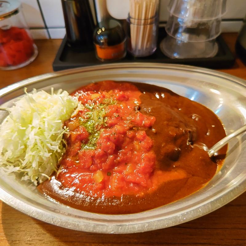 トマトバジルカレー(カレーの市民アルバ横浜天理ビル店)