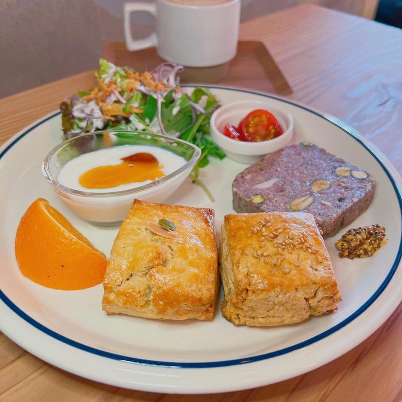 スコーンプレート(Sora coffee&scone)