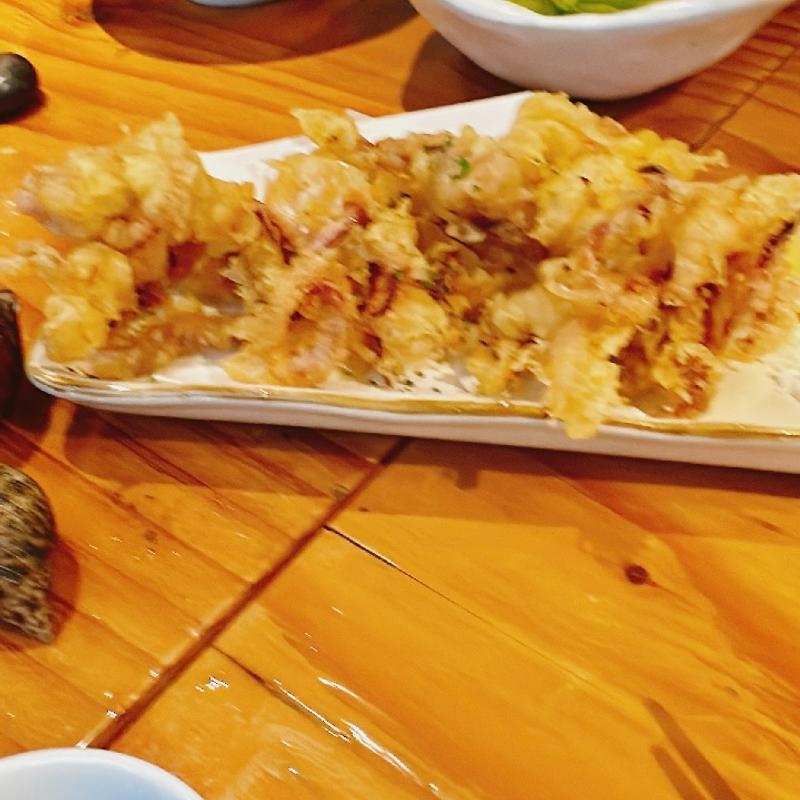 下足の天ぷら(魚里ゐ夷 （とりいえびす）)