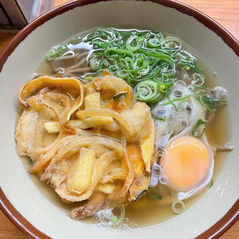 かき揚げそば 玉子(うどん・そば 松屋)