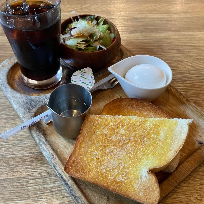 モーニングセットB(cafe de 花家)