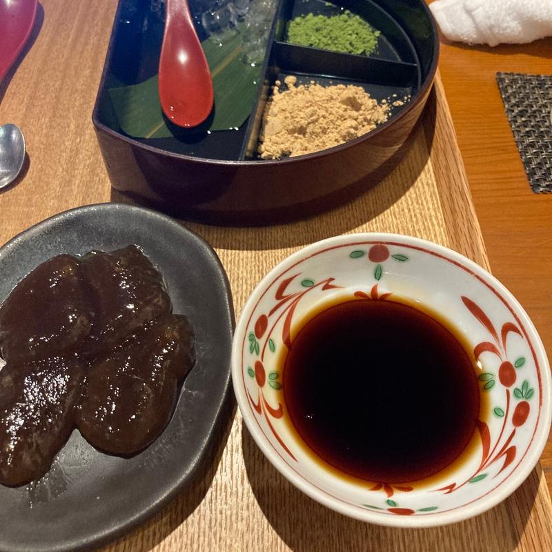 わらび餅(和食CAFE 慈現 （ジゲン）)