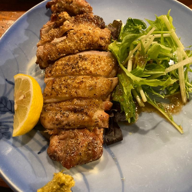 長州黒かしわ炭火焼き(磯くら )