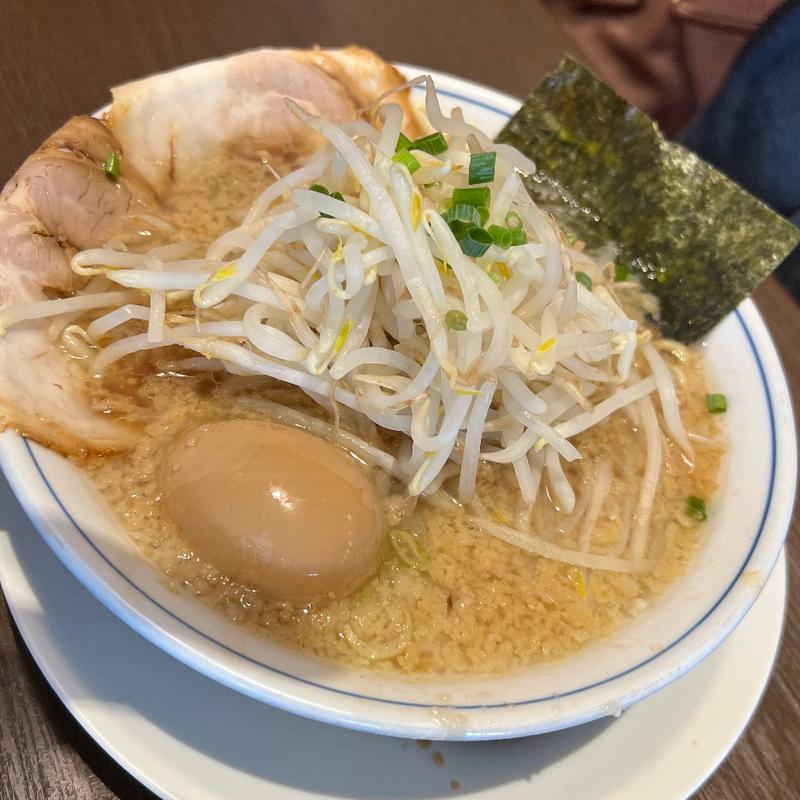 こってりラーメンあじたまトッピング(ラーメン亭 吉相 アクロスプラザ長岡七日町店)