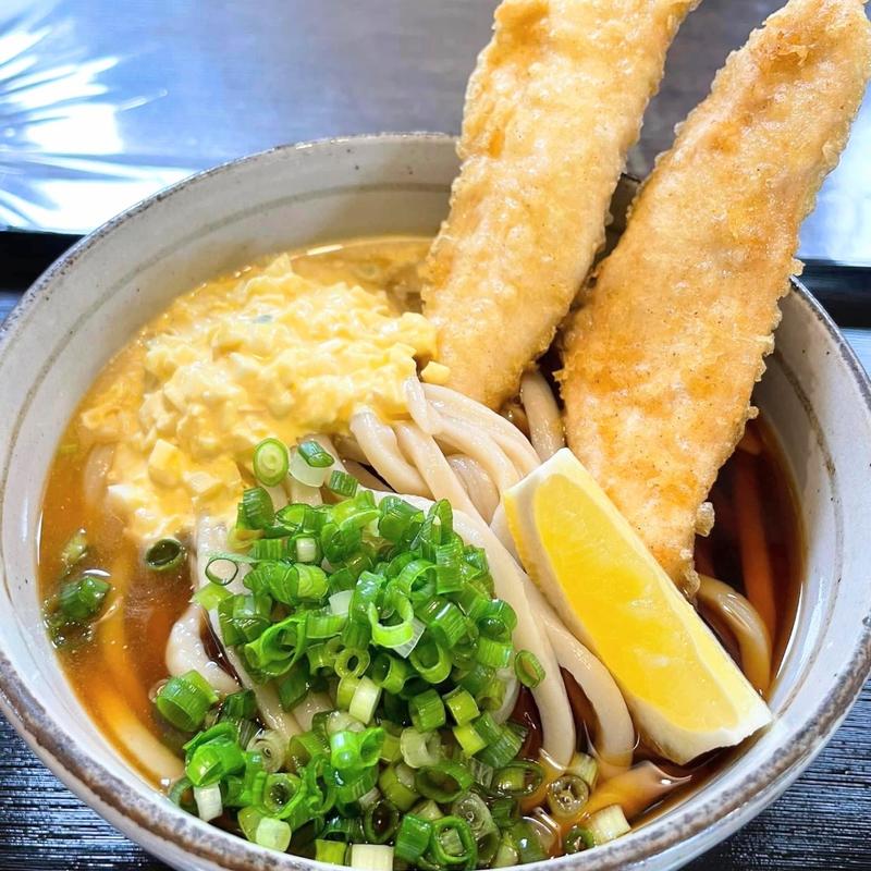 タルとり天うどん 冷(うどん仲藤)