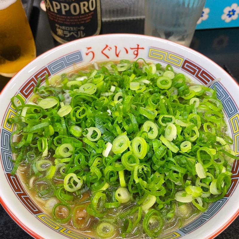 ねぎ中華そば(うぐいす （広島ラーメン）)