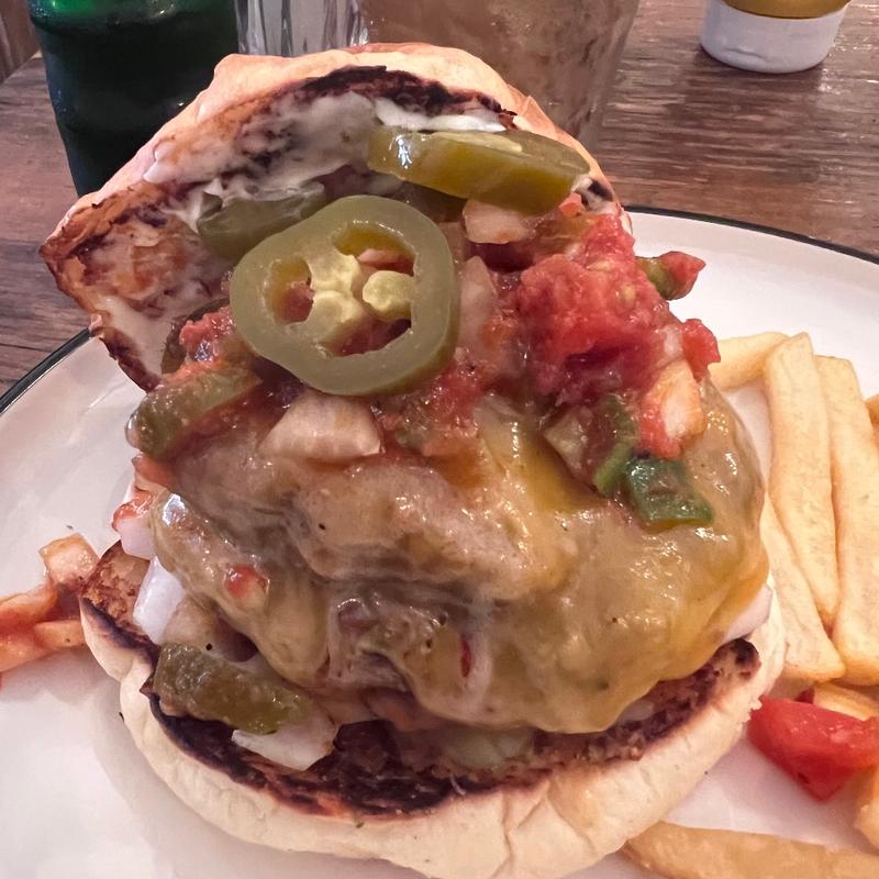 メキシカンバーガーwithハラペーニョ(バーガーマニア 恵比寿店 （Burger Mania）)