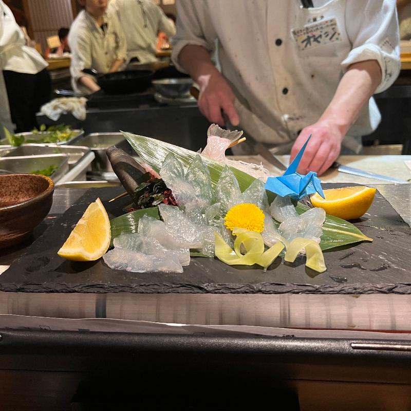 カワハギのお造り(酒湊 本店 （さかそう）)