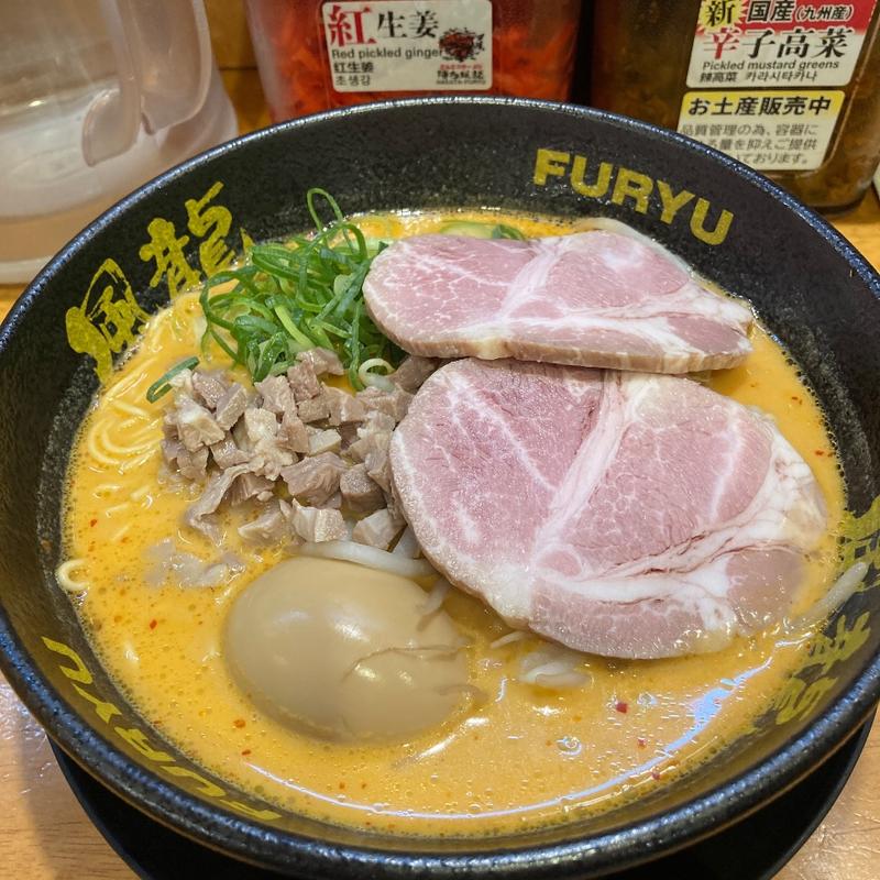 (とんこつラーメン 博多風龍 池袋東口店)