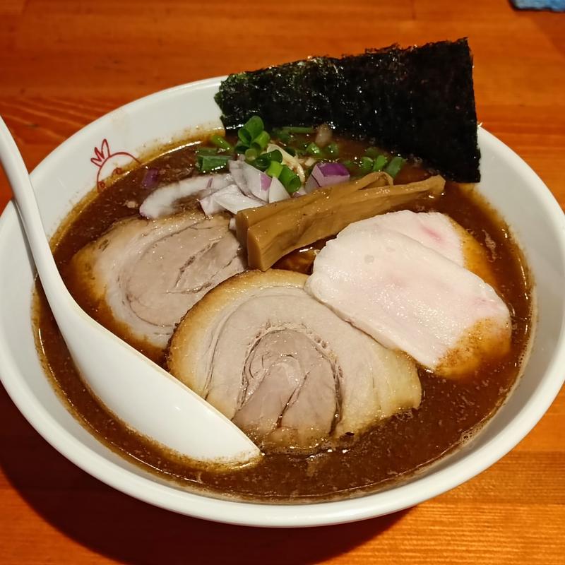 トマト＆鰹出汁の中華(麺酒場 まがり)