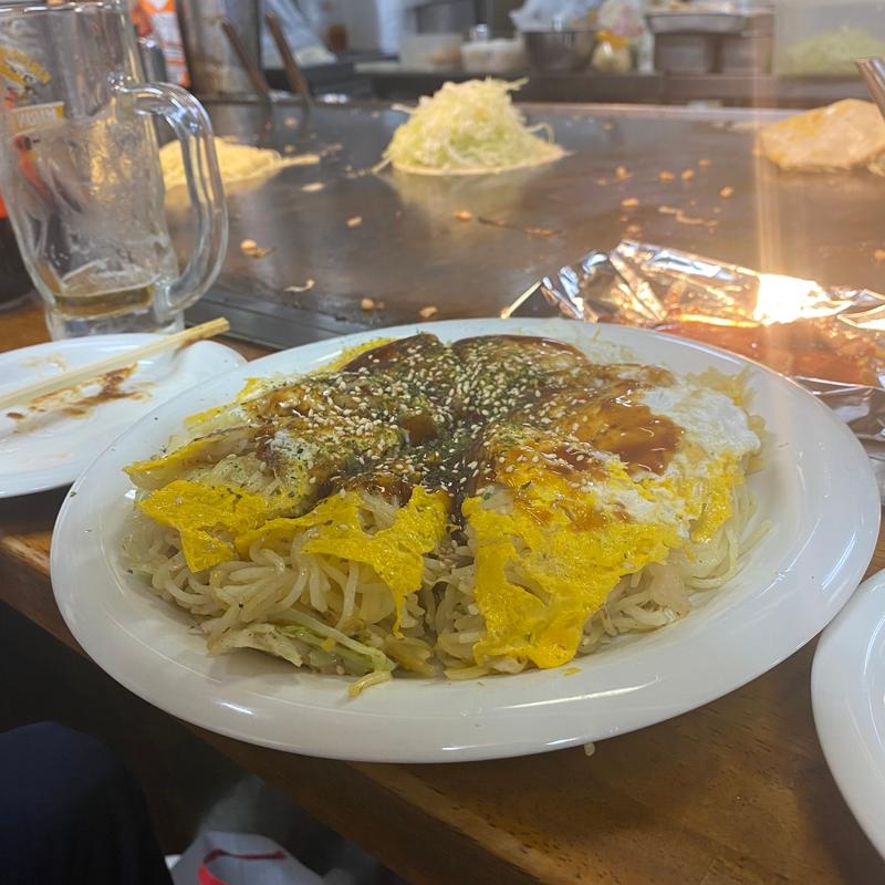 肉玉そばダブル(お好み焼き ゆうゆう )