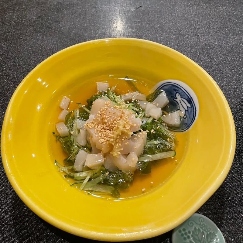 ホタテ入りめかぶ酢(彬 （あきら）)