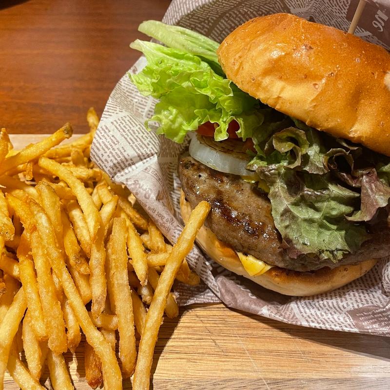 チーズバーガー(ラ・オハナ ダイバーシティ東京店)