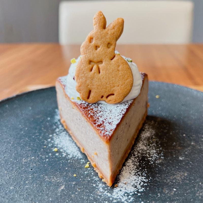 いちごのベイクドチーズケーキ (ファーマーズカフェ プランタン)