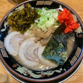 とんこつラーメン(宮崎とんこつラーメン 風来軒 大阪本店)