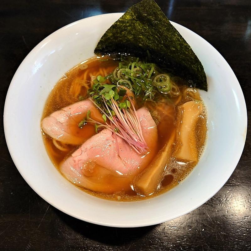 煮干し中華そば(麦とラーメン)