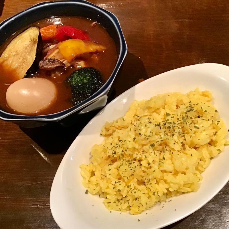 スープカレー(僕とイヌ)