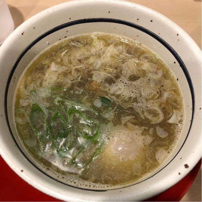 味玉塩つけそば(大盛)(麺屋　えぐち)