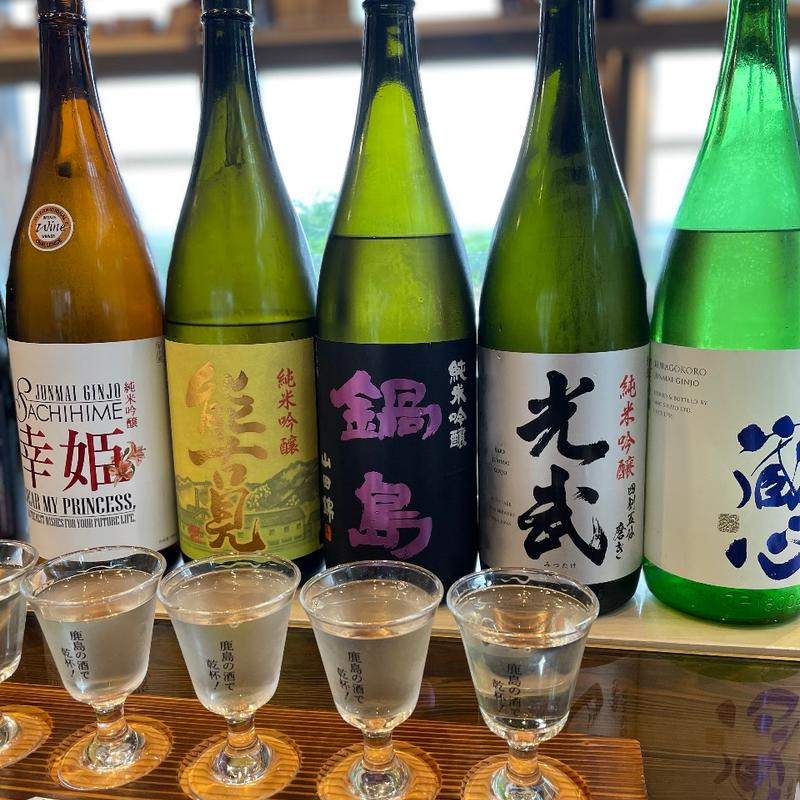 純米吟醸5種(HAMA BAR)