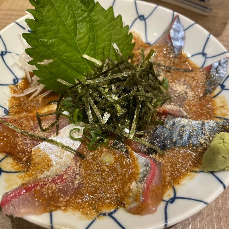 ごま鯖(どんぶり居酒屋 喜水丸 KITTE博多店)