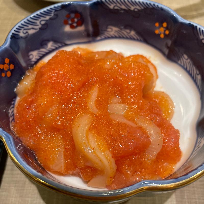 いか明太(どんぶり居酒屋 喜水丸 KITTE博多店)