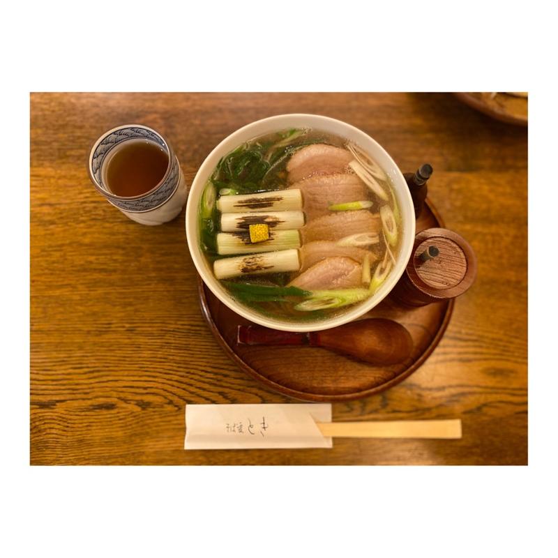 鴨南蛮蕎麦(そば處 とき)