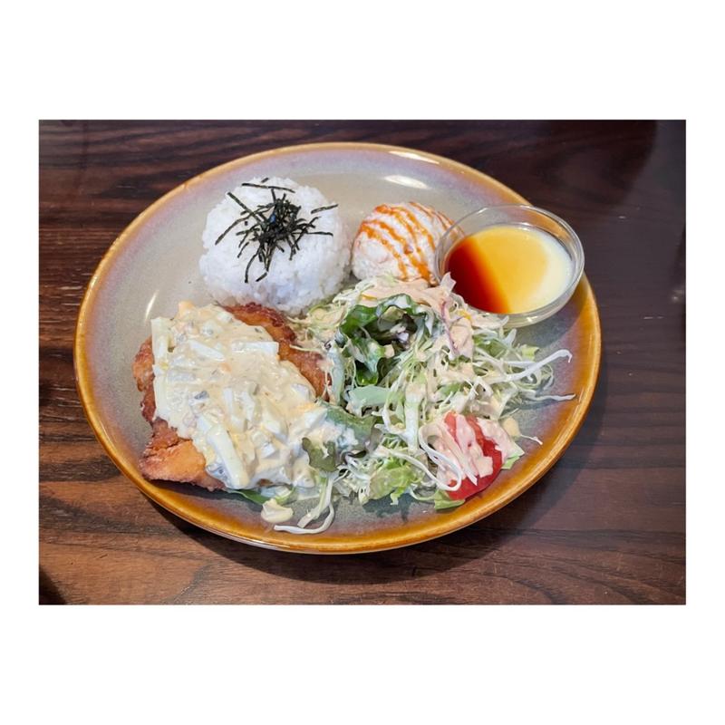 チキン南蛮ランチセット(ガルル珈琲)